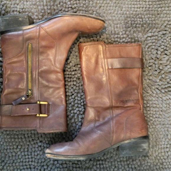 Modern Vintage Maia Leather Moto Boots - Picture 2 of 6